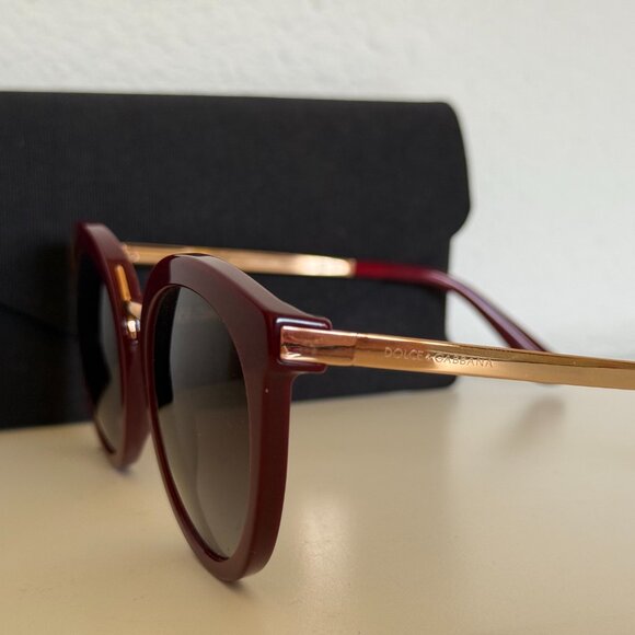 Dolce & Gabbana Red Sunglasses main image 5